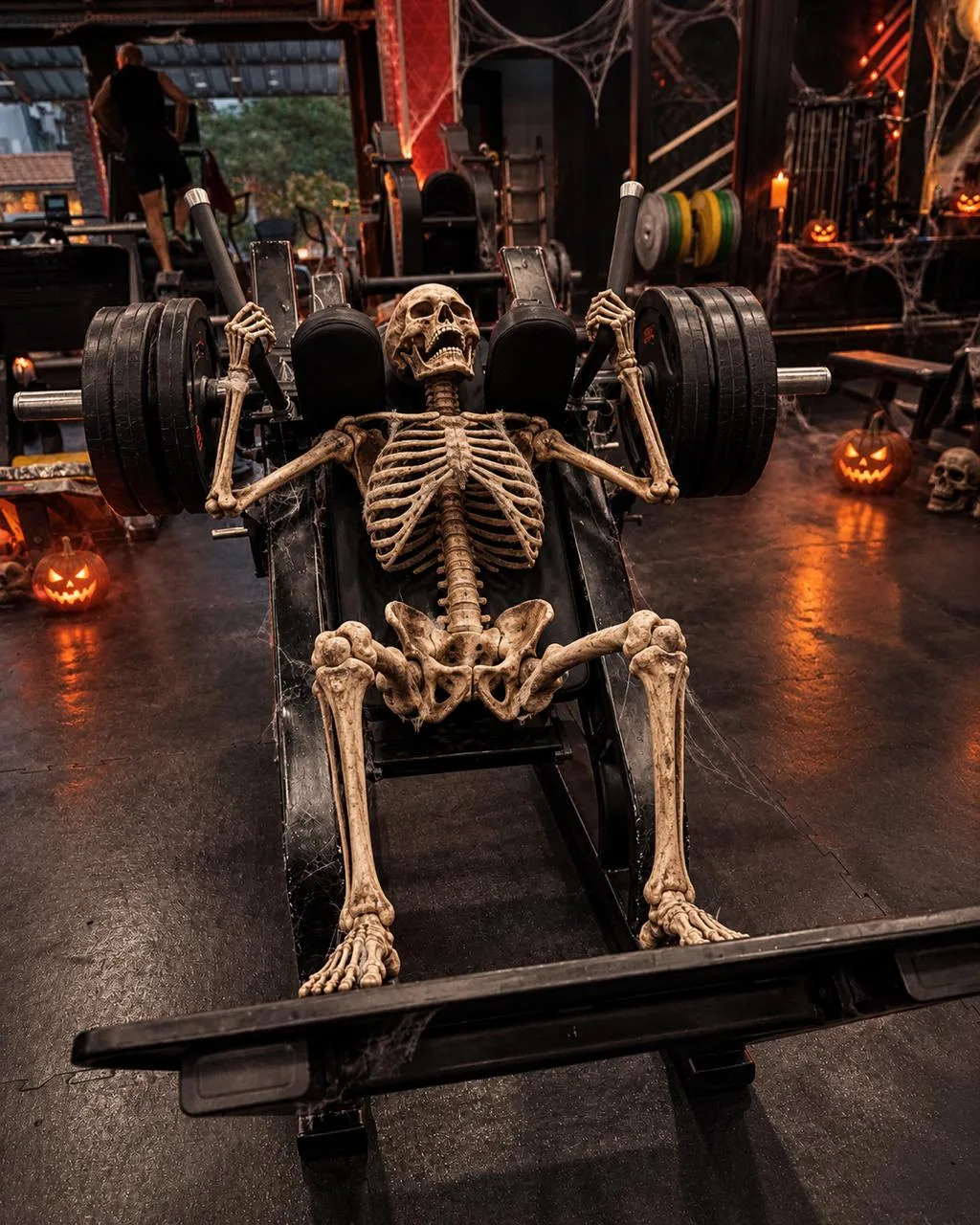 Cause of death: Hack squats. 💀 Swipe to meet…